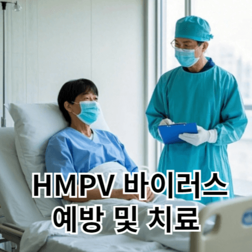 HMPV 인간 메타뉴모바이러스 비상, HMPV 예방 및 치료