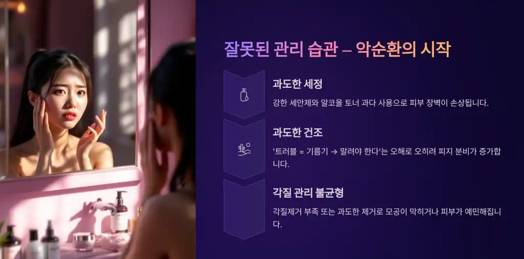 좁쌀여드름 관리