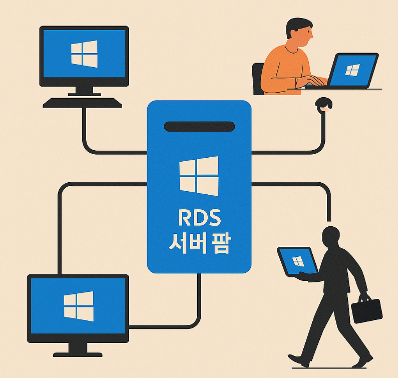 윈도우 서버 RDS (원격 데스크톱 서비스)란? VDI 구축과 라이선스(CAL) 개념 완벽 가이드 No1.