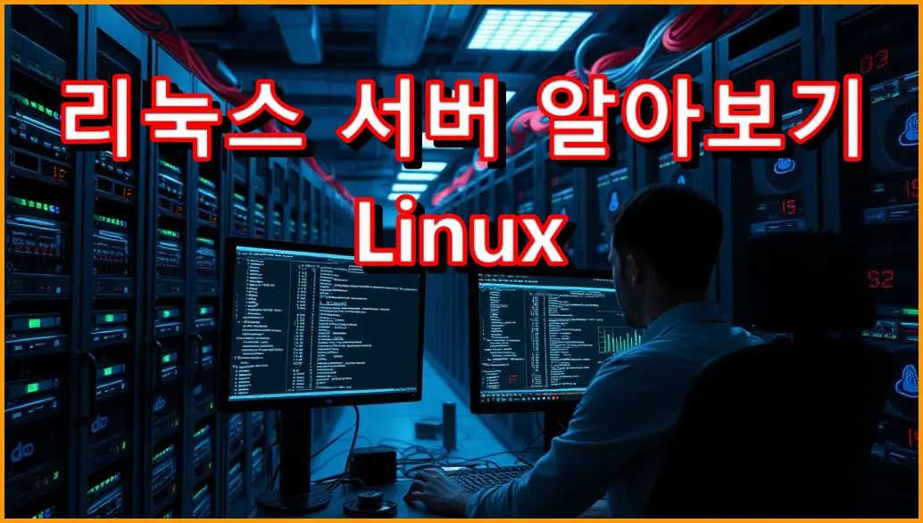 리눅스 서버란? 안정성과 자유를 모두 가진 서버 운영체제의 핵심