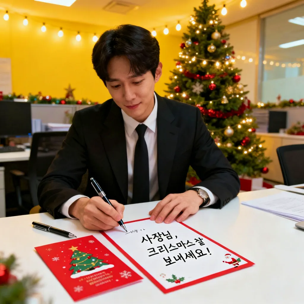 직장에서 크리스마스