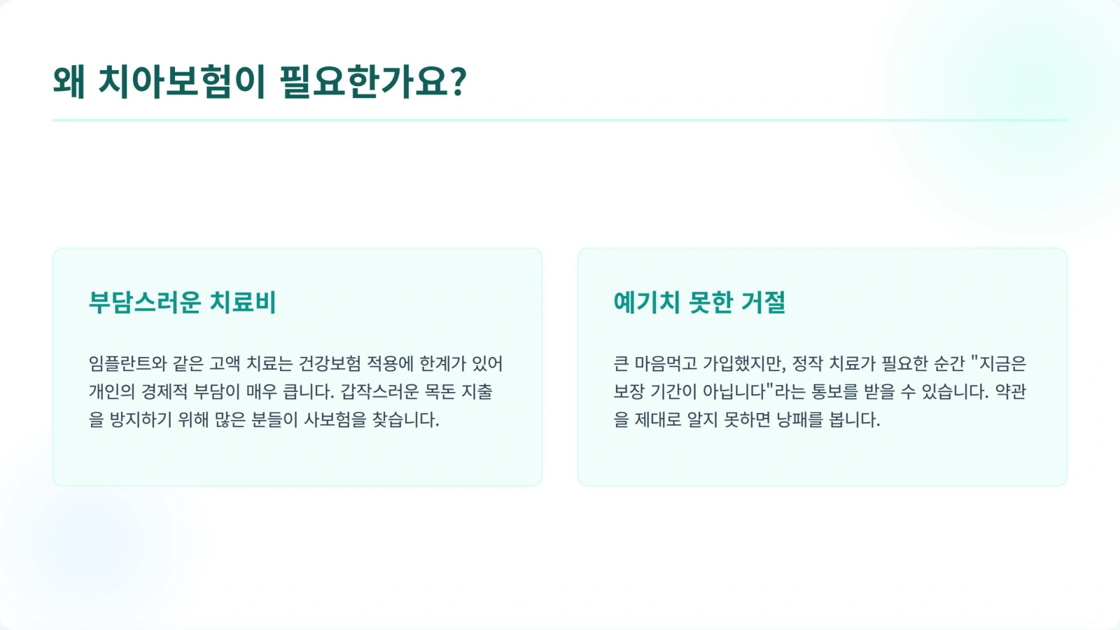 치아보험