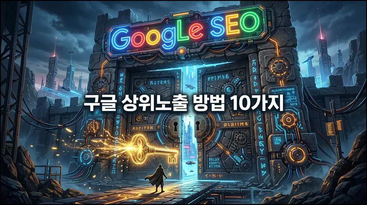 구글 상위노출 방법 10가지, 2026년 검색 알고리즘을 뚫는 절대 공식 구글 상위노출 방법 10가지, 2026년 검색 알고리즘을 뚫는 절대 공식