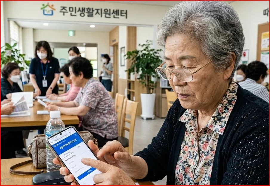 에너지 바우처 신청, 올해는 기준이 달라졌어요 (놓치면 못 받아요) 3 Elderly person applying energy v… 202608250910