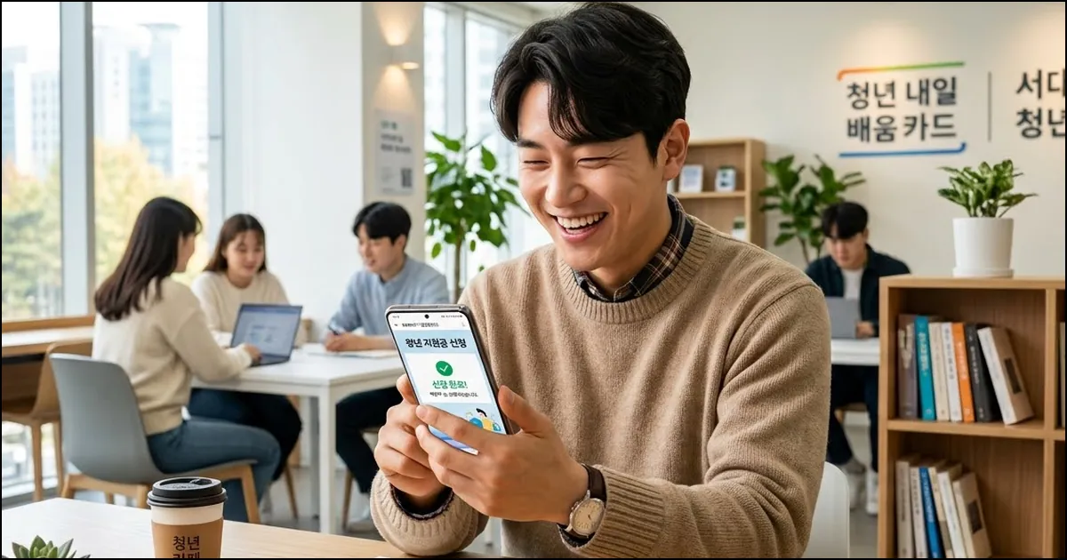 청년지원금 10분 신청 방법,2026년 청년지원금 쉽고 빠르게 받는 핵심 가이드 2 스마트폰으로 청년지원금을 간편하게 신청하는 한국인 청년