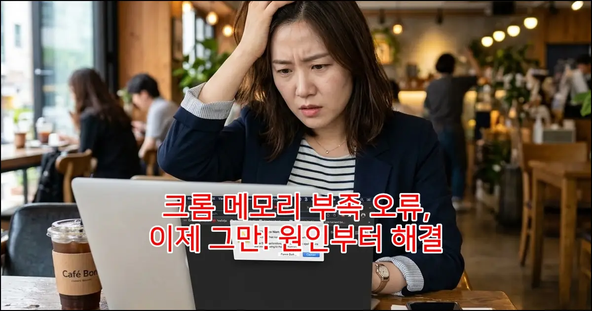 크롬 메모리 부족 오류, 이제 그만! 원인부터 해결까지 싹 다 정리했어요 크롬 메모리 부족 오류, 이제 그만! 원인부터 해결까지 싹 다 정리했어요