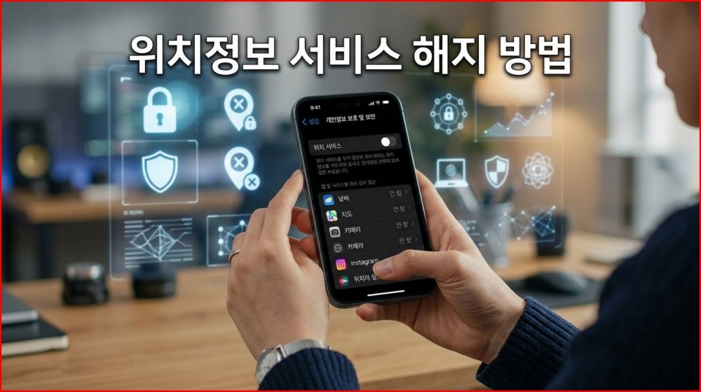 위치정보 서비스 해지 방법: 갤럭시·아이폰 5분 완벽 차단 가이드 위치정보 서비스 해지 방법: 갤럭시·아이폰 5분 완벽 차단 가이드