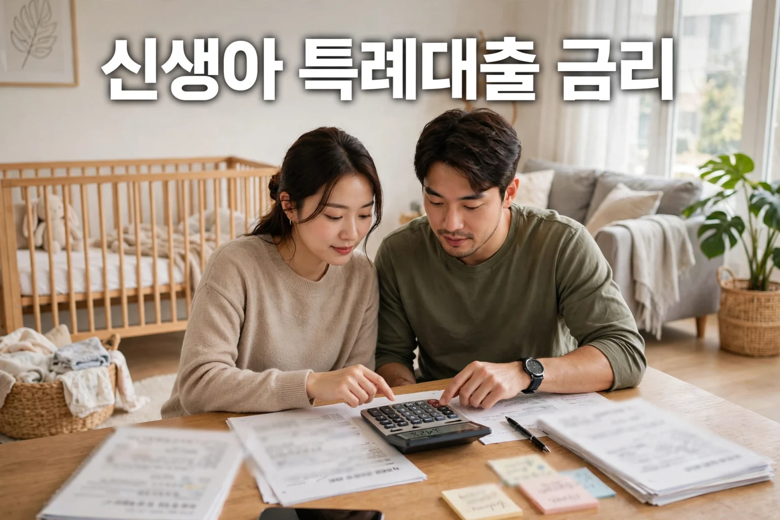 신생아 특례대출 금리 1.8~4.5%, 소득 구간 놓치면 5년 이자 4,775만원 차이 신생아 특례대출 금리 1.8~4.5%, 소득 구간 놓치면 5년 이자 4,775만원 차이